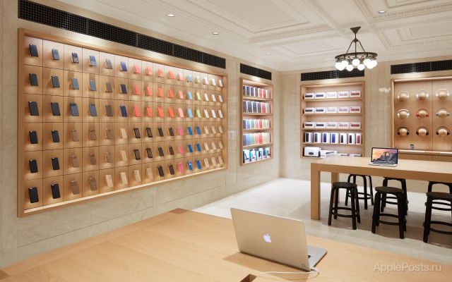 Apple готовит премиальный редизайн Apple Store