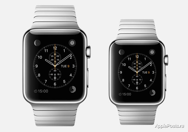 Apple Watch с большим экраном будут на $100 дороже