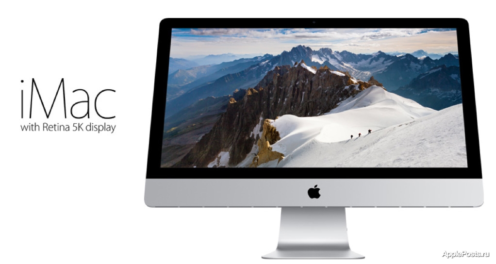 Apple анонсировала новый iMac с дисплеем Retina 5K