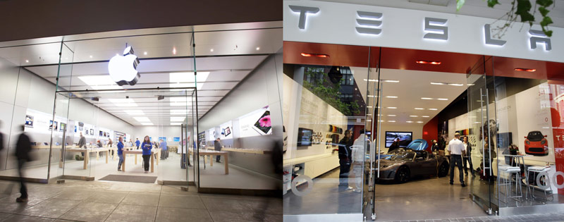 Tesla наняла главного архитектора магазинов Apple Store