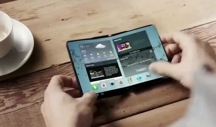 Samsung выпустит смартфон со складным дисплеем в 2017 году