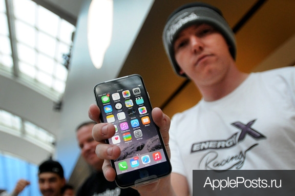 «Связной»: iPhone 6 и iPhone 6 Plus на старте продаж оказались в 4,5 раза популярнее iPhone 5s и 5c