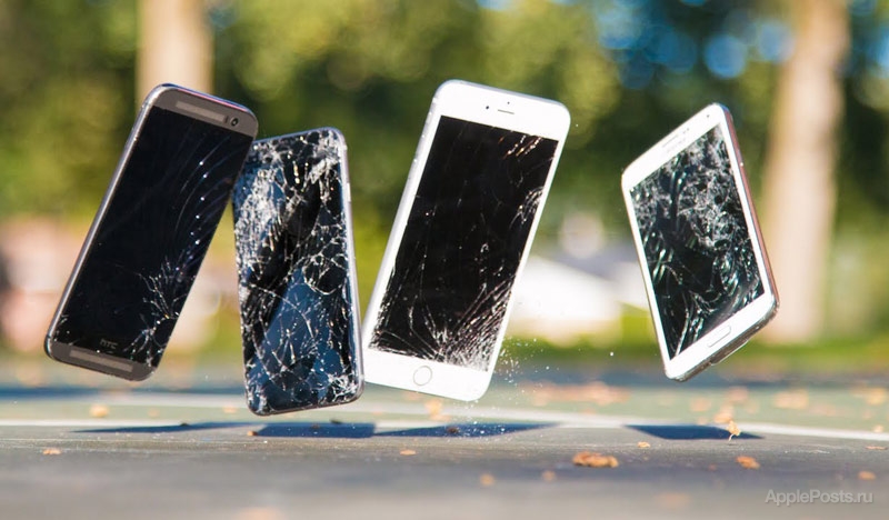 Apple разработала активную систему защиты дисплеев iPhone при падениях