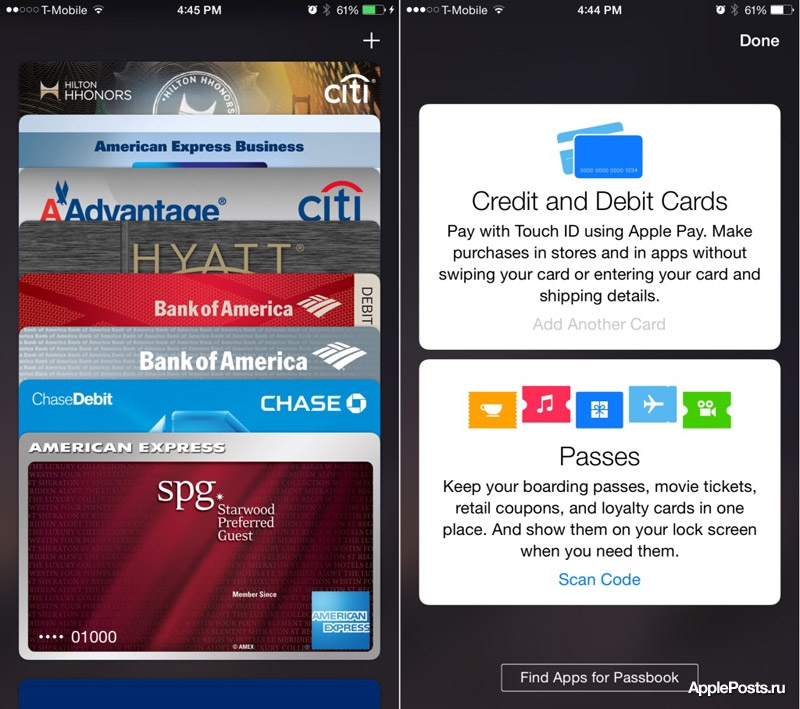 Apple Pay не позволяет использовать больше 8 банковских карт