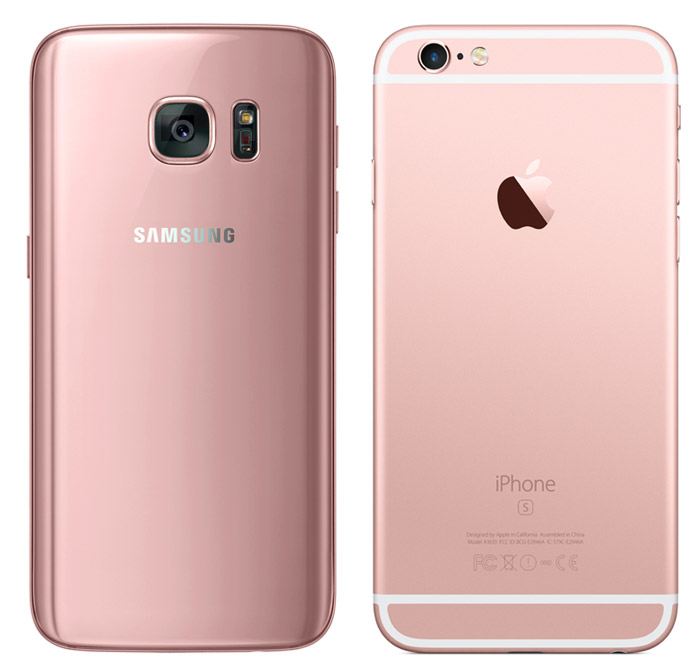 Samsung выпустила Galaxy S7 в цвете «розовое золото»