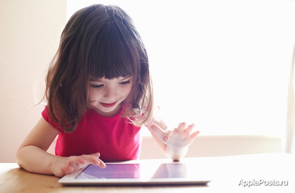 Дети любят iPad больше, чем Disney, McDonald’s и YouTube