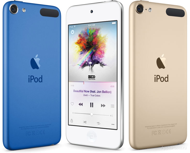 Первые бенчмарки нового iPod touch: процессор A8 с частотой 1,1 ГГц, 1 ГБ ОЗУ, Bluetooth 4.1