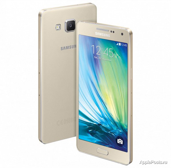 Samsung представила свои первые металлические смартфоны Galaxy A3 и A5