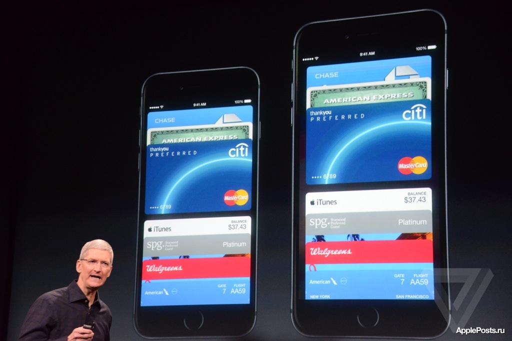 Официально: Apple запустит сервис Apple Pay 20 октября