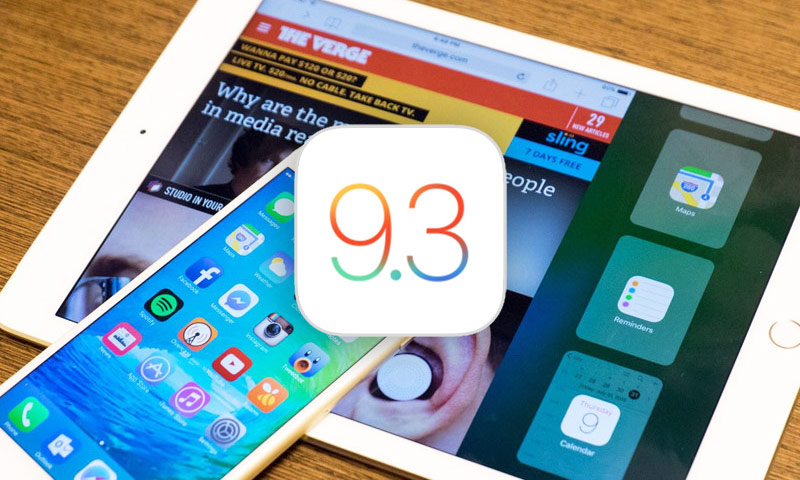 Apple выпустила iOS 9.3 для iPhone, iPad и iPod touch с поддержкой «ночного режима»