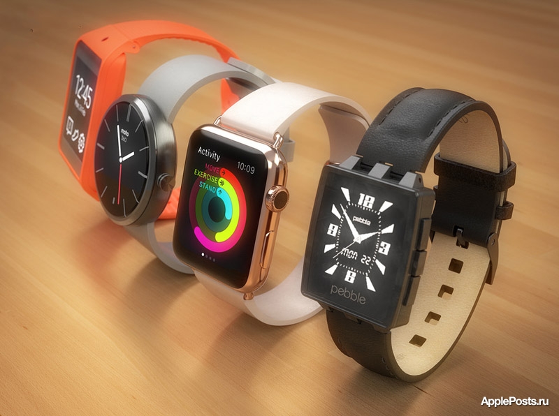 Новое поколение смарт-часов Pebble выйдет одновременно с Apple Watch