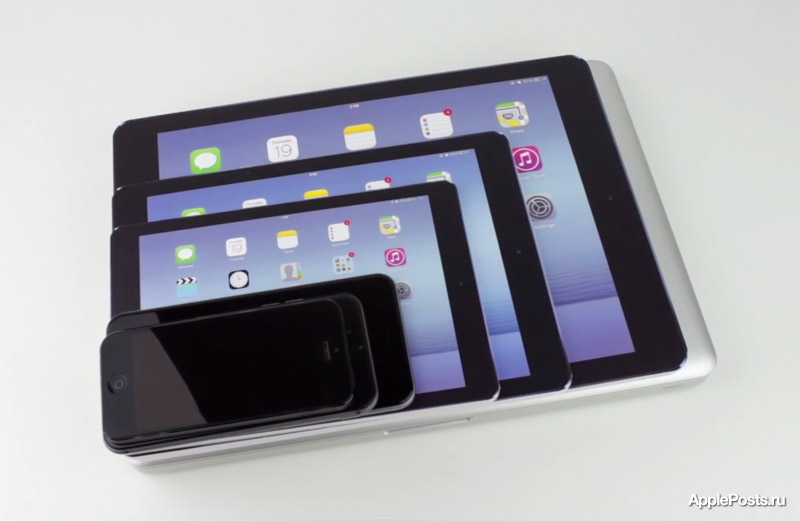 12,2-дюймовый iPad Air Plus сравнили с другими гаджетами Apple + видео