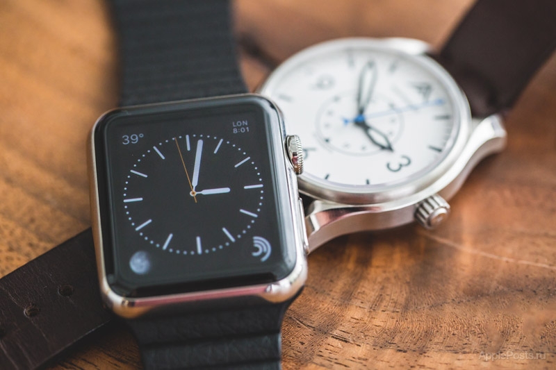 Швейцарские часы пережили рекордный спад продаж после выхода Apple Watch