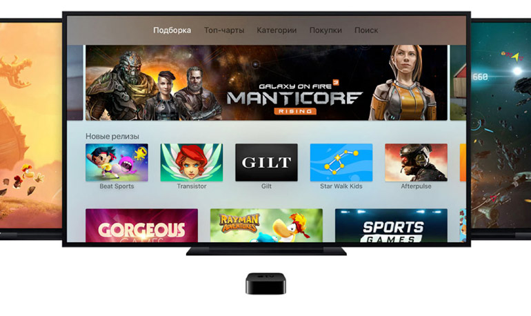 «У телевидения есть будущее»: Apple показала новую Apple TV с сенсорным пультом, App Store и поддержкой Siri