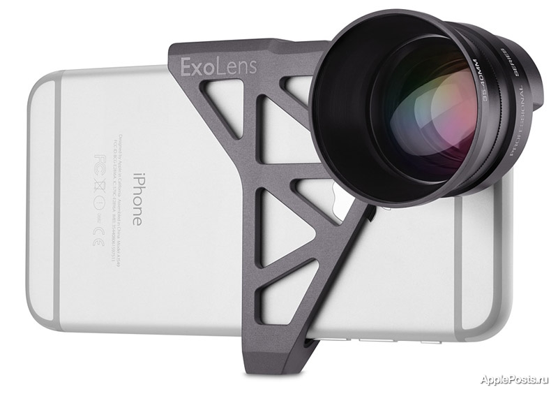 Apple начала продажи накладных объективов ExoLens для iPhone 6