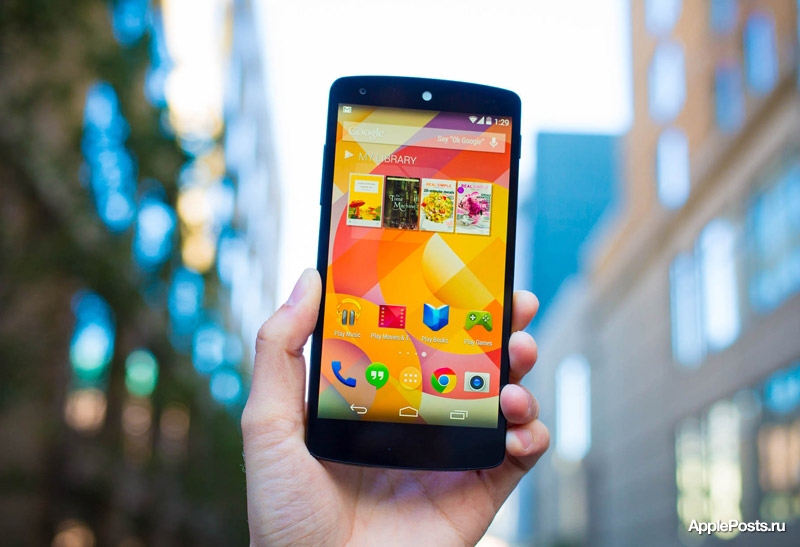 Google прекратила производство эталонного Android-смартфона Nexus 5