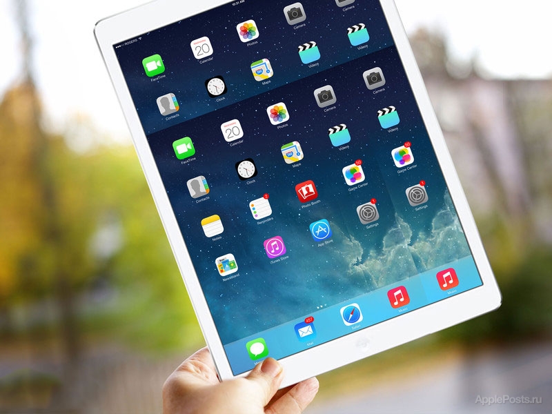СМИ: iPad Pro получит дисплей на основе серебряных нанопроволок и выйдет в следующем году