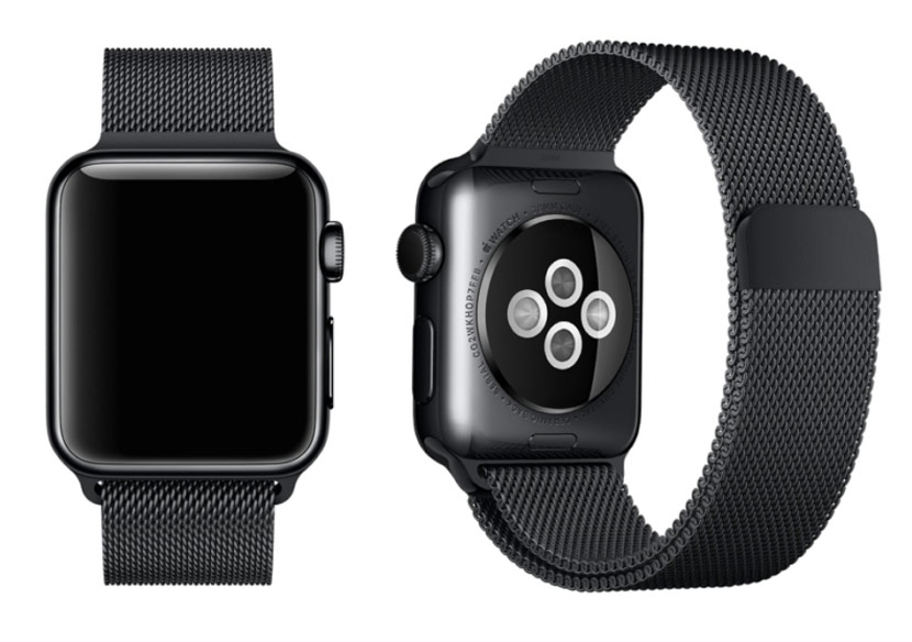 Apple случайно засветила черный миланский сетчатый браслет для Apple Watch