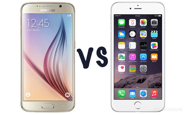 Что лучше - iPhone 6 или Galaxy S6?
