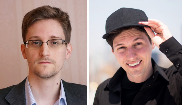 Сноуден и Дуров поспорили из-за безопасности мессенджера Telegram