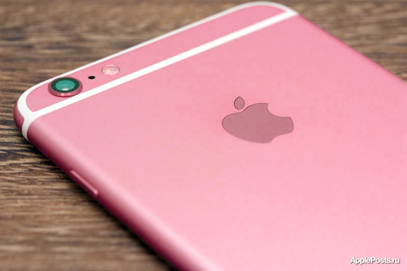 iPhone 6s получит розовый корпус и чувствительный к силе нажатия дисплей