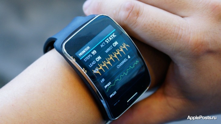Samsung выпустила электронный браслет Simband с шестью датчиками для слежения за состоянием здоровья