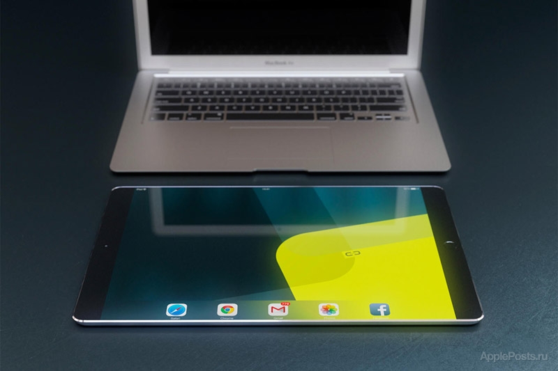 Apple выбрала Sharp и Samsung в качестве основных поставщиков 12,9-дюймовых дисплеев для iPad Pro