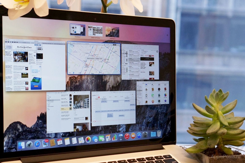Apple: завтра выйдет самая совершенная в мире настольная платформа OS X El Capitan