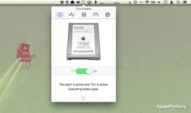 Apple отключила поддержку TRIM для сторонних SSD-накопителей в OS X Yosemite