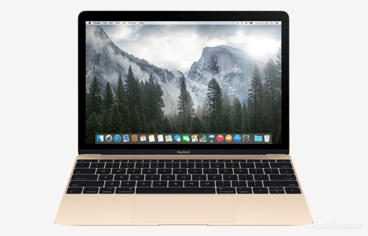 Новый 12-дюймовый MacBook сравним по производительности с MacBook Air 2011 года