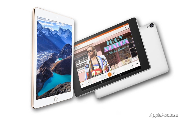 iPad Air 2 против Nexus 9: дизайн, характеристики, цены