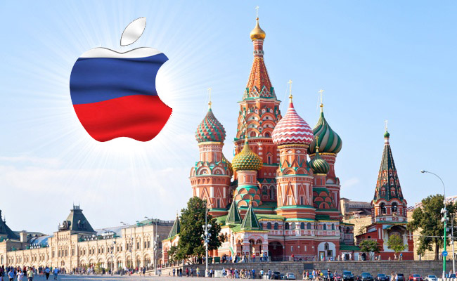 В 2014 году Apple заработала в России 100 млрд рублей