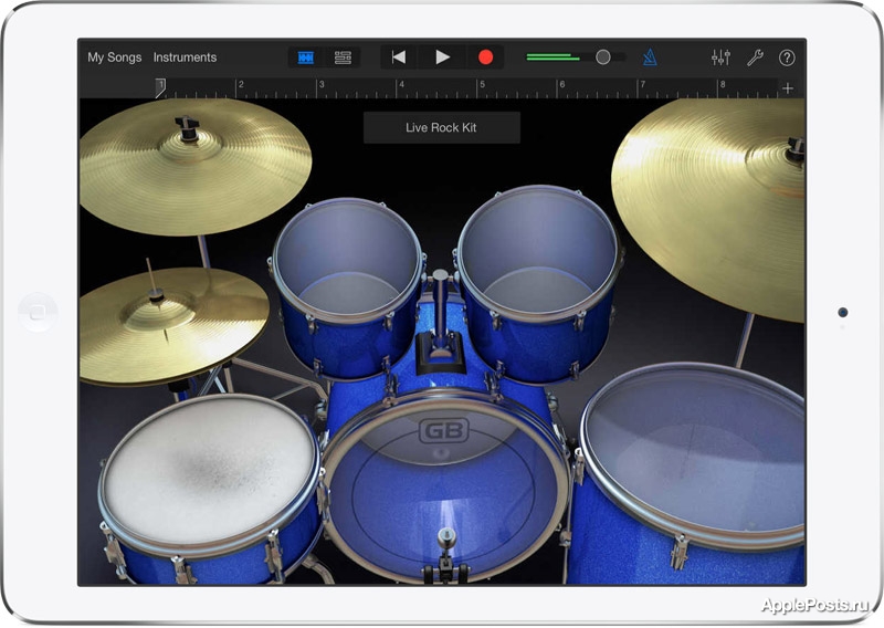 Пользователь iPad из Японии показал мастер-класс игры на барабанах