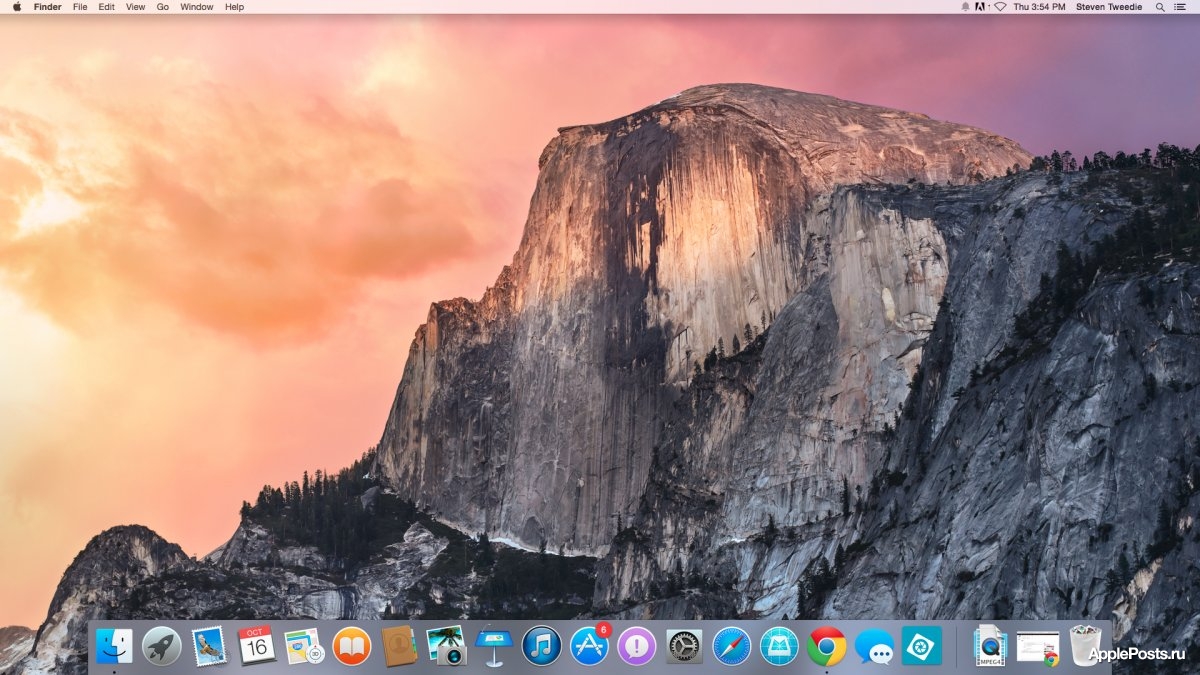 OS X Yosemite распространяется на 67% быстрее, чем Mavericks