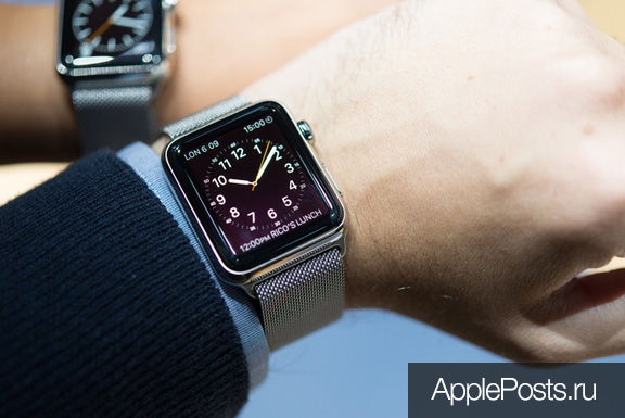 Стали известны характеристики и стоимость дисплея Apple Watch
