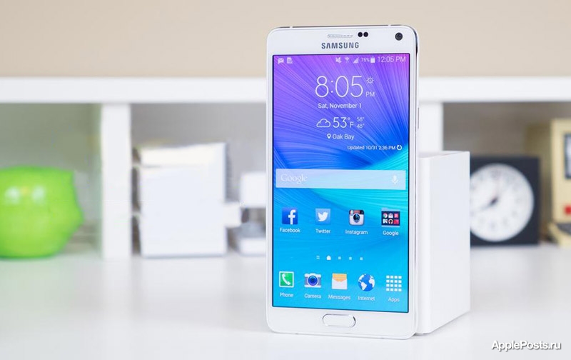 Samsung оснастит Galaxy Note 5 дисплеем с диагональю 5,9 дюймов и разрешением 3840 х 2160 пикселей (747 ppi)