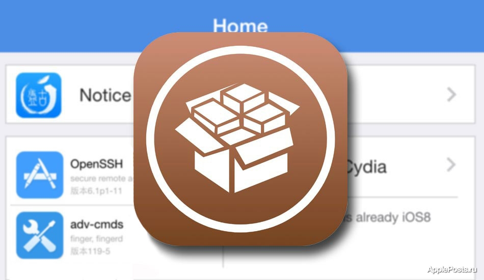PanguTeam выпустила новую версию джейлбрейка iOS 8 Pangu с Cydia 1.1.16