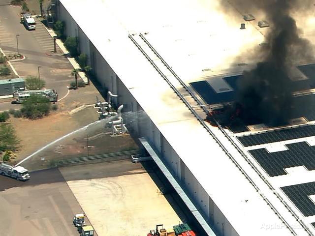 В дата-центре Apple в Аризоне произошел пожар