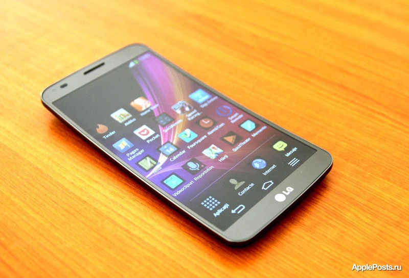 Смартфон с гибким экраном LG G Flex 2 презентуют в начале января