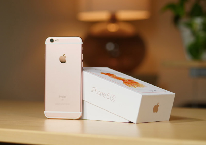 iPhone 6s и iPhone 6s Plus в розовом цвете пользуются наибольшей популярностью